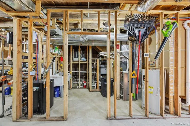 a view of a patio with table and chairs