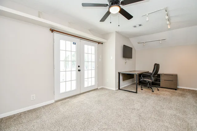 a view of workspace with windows