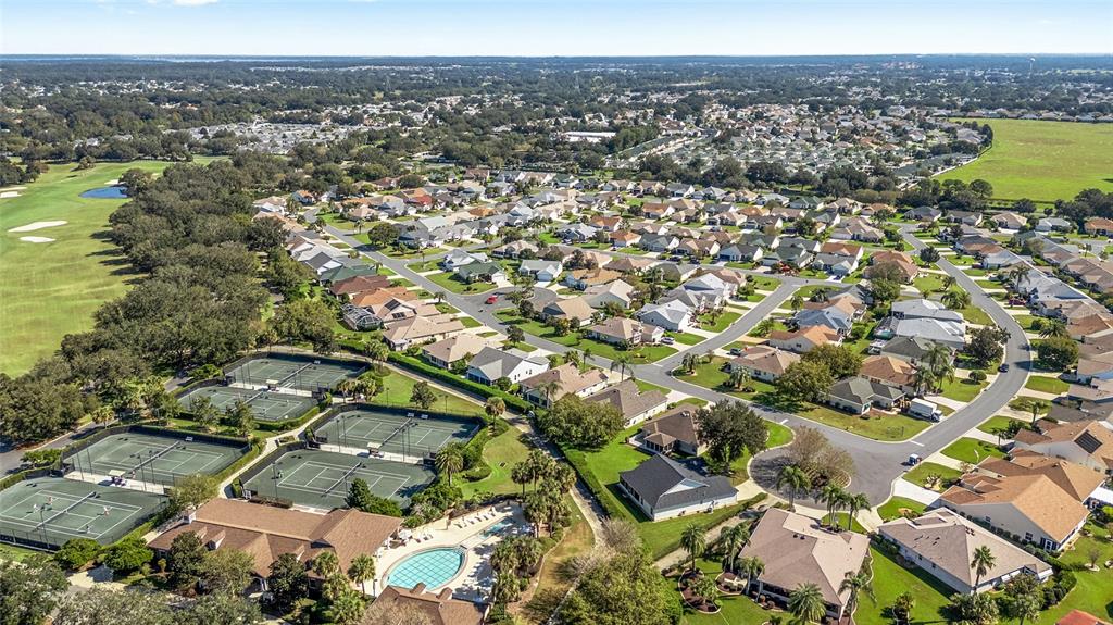 3073 Riverdale Road The Villages, FL 32162 - Photo 37 of 38 an aerial view of multiple house