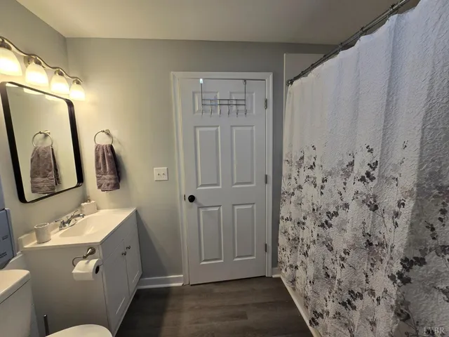 a living room with a couch and a table