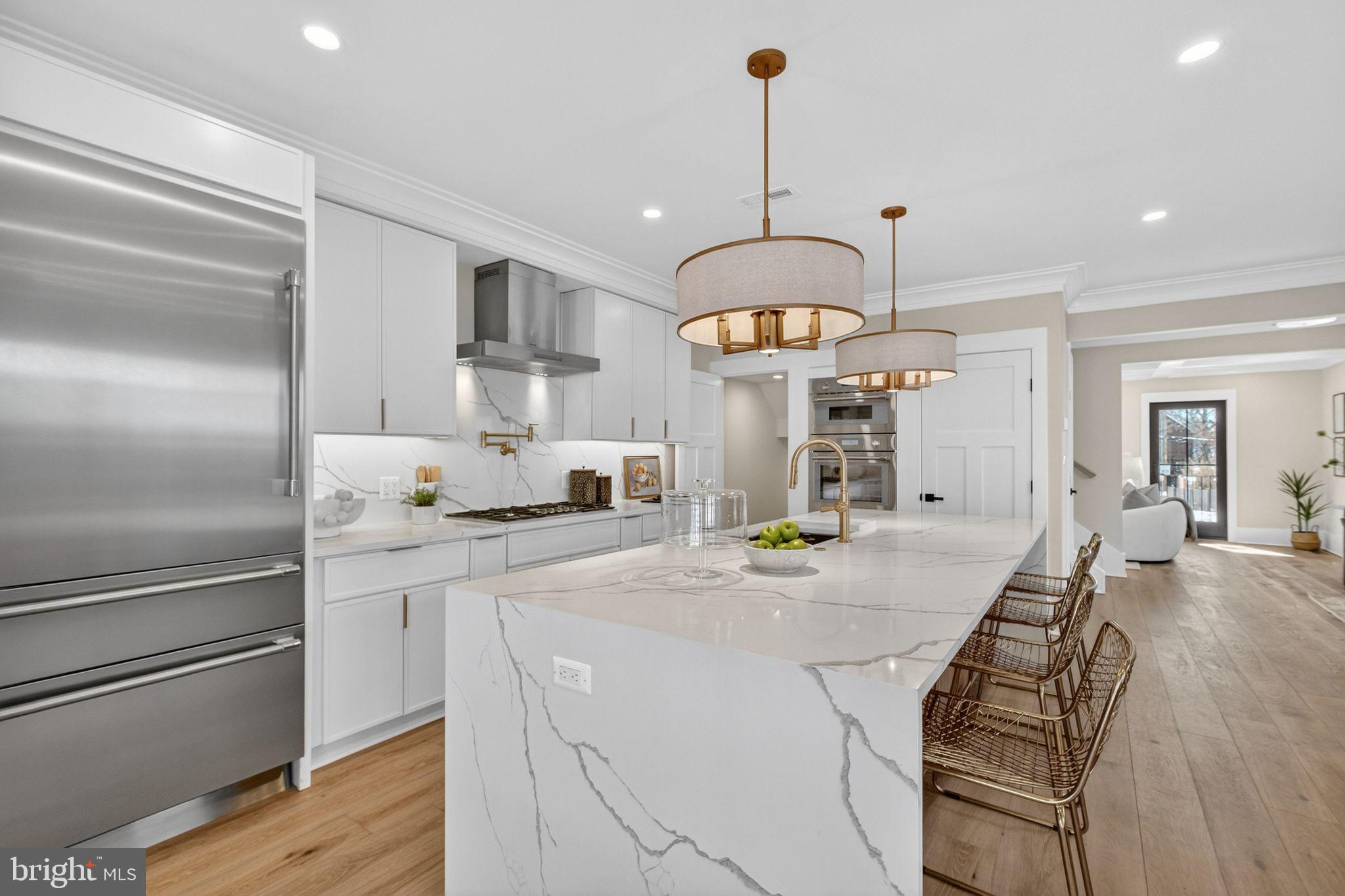 4121 Military Road Northwest Washington, DC 20015 - Photo 10 of 51 Quartz counters and island