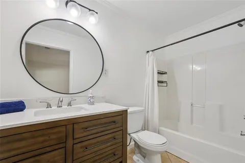 a view of wooden deck