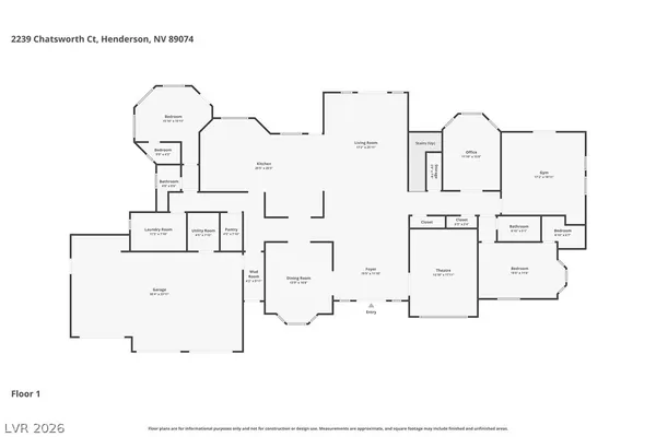 $2,650,000 | 2239 Chatsworth Court, Henderson, NV 89074