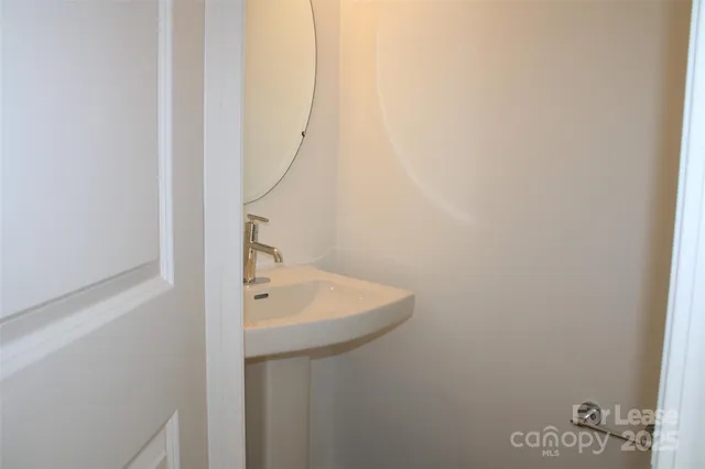 a view of balcony with wooden floor