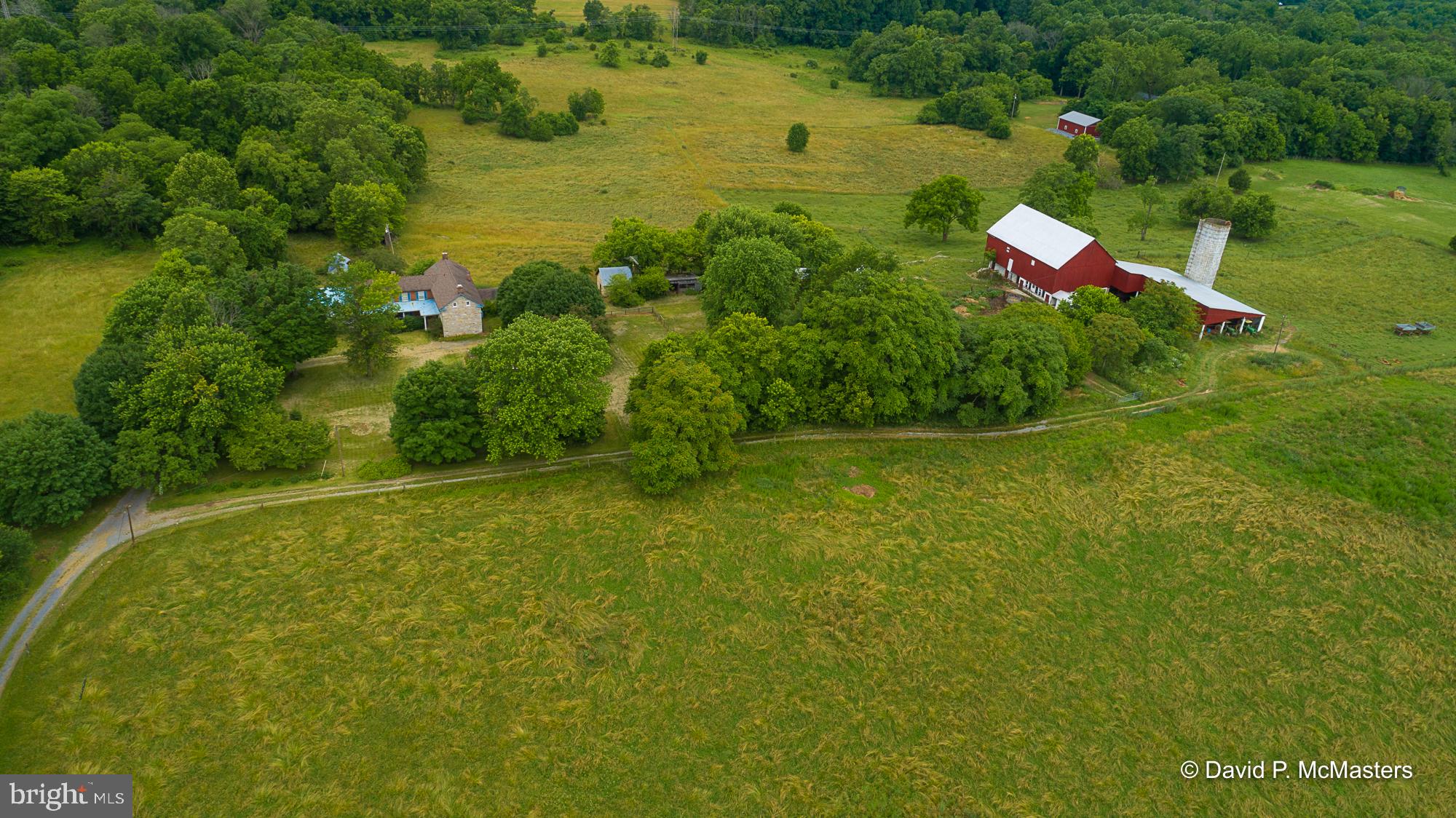 3167 Shepherd Grade Road Shepherdstown, WV 25443 - Photo 3 of 27 From left: driveway, res area, back 40, barn area