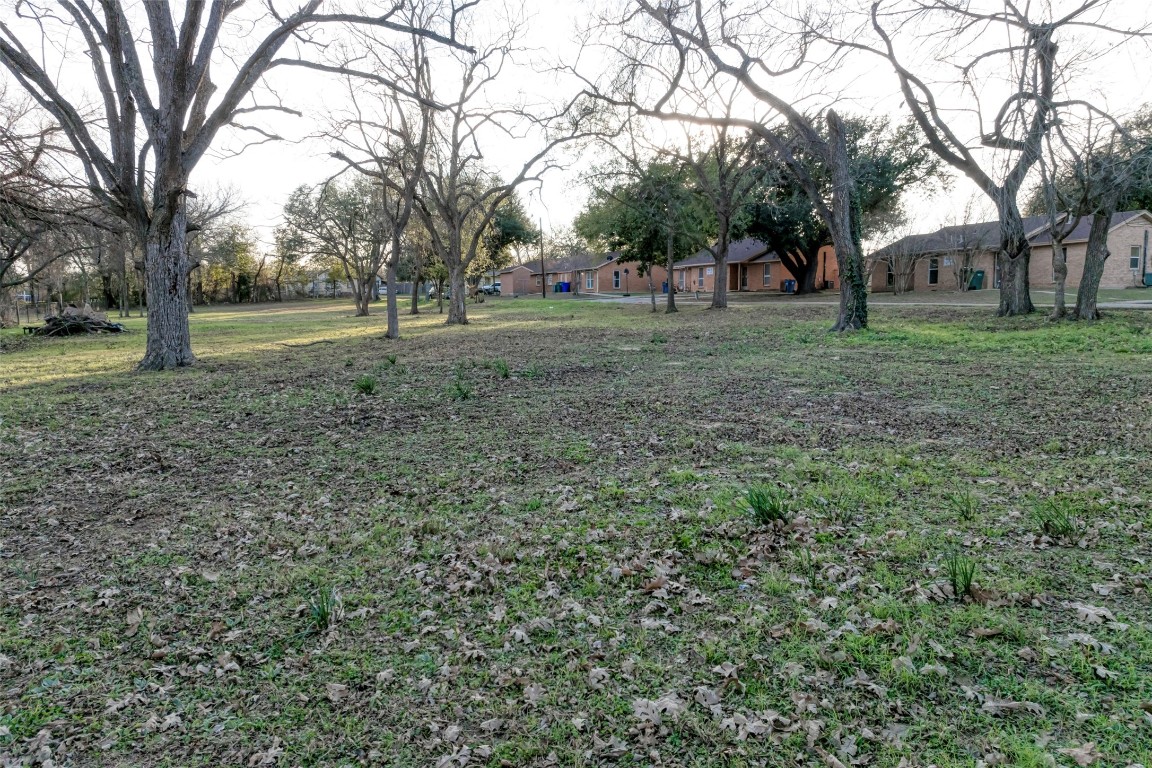 Lot 1 East Alamo Street Elgin, TX 78621 - Photo 3 of 14 a view of a big yard with trees