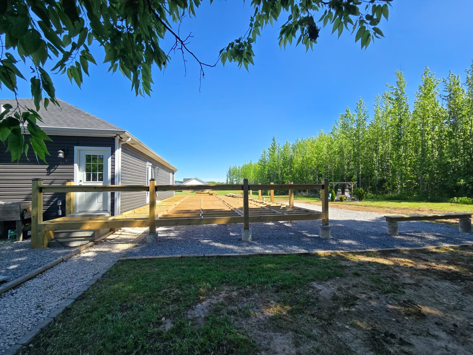 352 Scott Road Sharon Grove, KY 42280 - Photo 25 of 39 a view of a house with backyard and trees