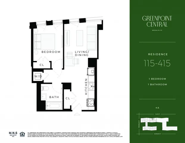 $4,569 | 65 Dupont Street, Unit 410 | Greenpoint