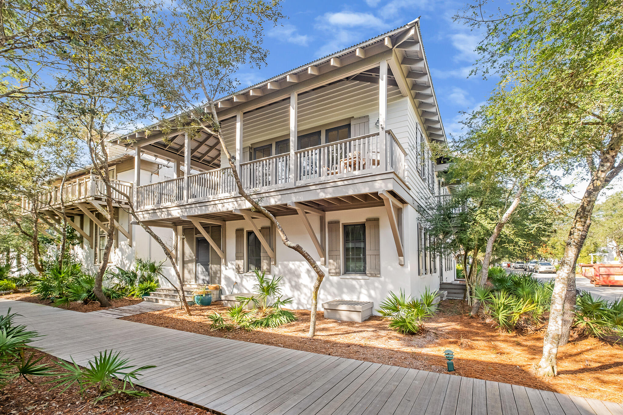 144 Round Rd Inlet Beach Inlet Beach, FL 32461 - Photo 1 of 56 a front view of a house with a yard