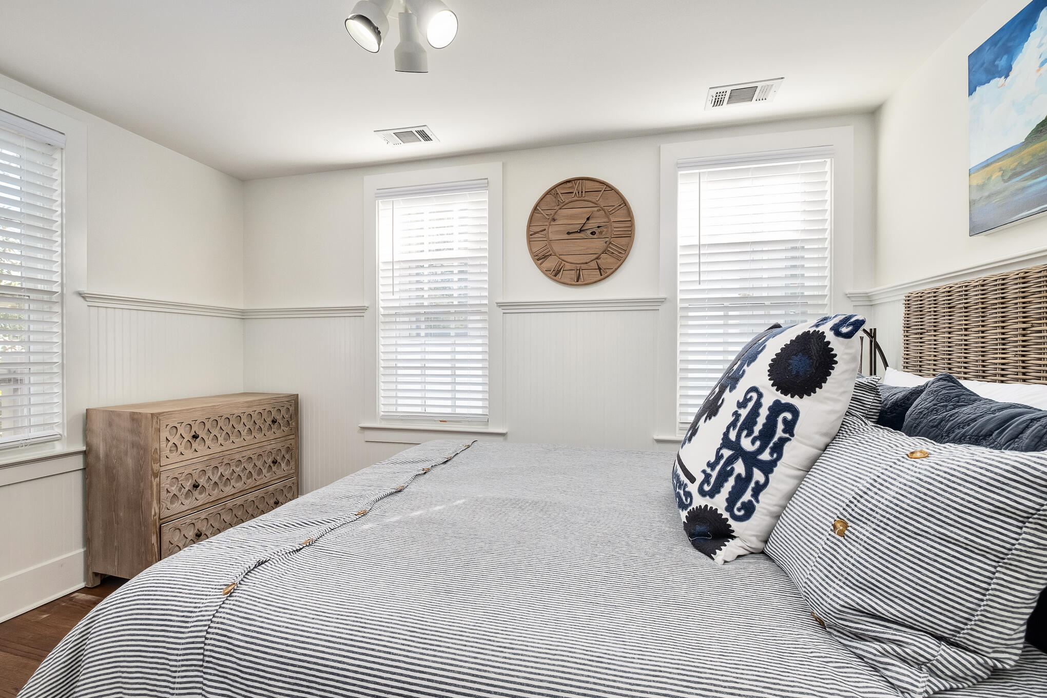 144 Round Rd Inlet Beach Inlet Beach, FL 32461 - Photo 35 of 56 a bedroom with a bed and window