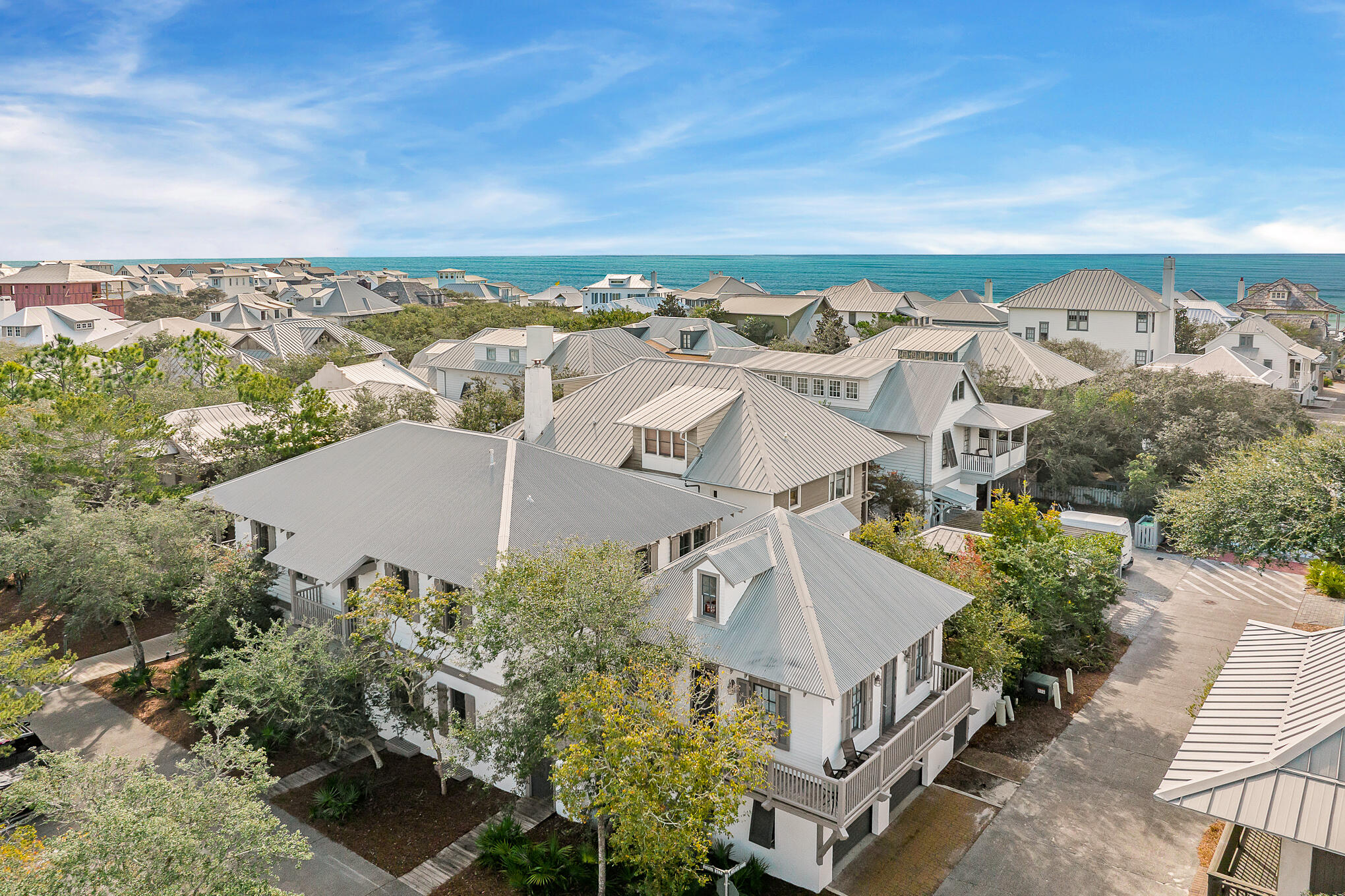 144 Round Rd Inlet Beach Inlet Beach, FL 32461 - Photo 42 of 56 an aerial view of multiple house