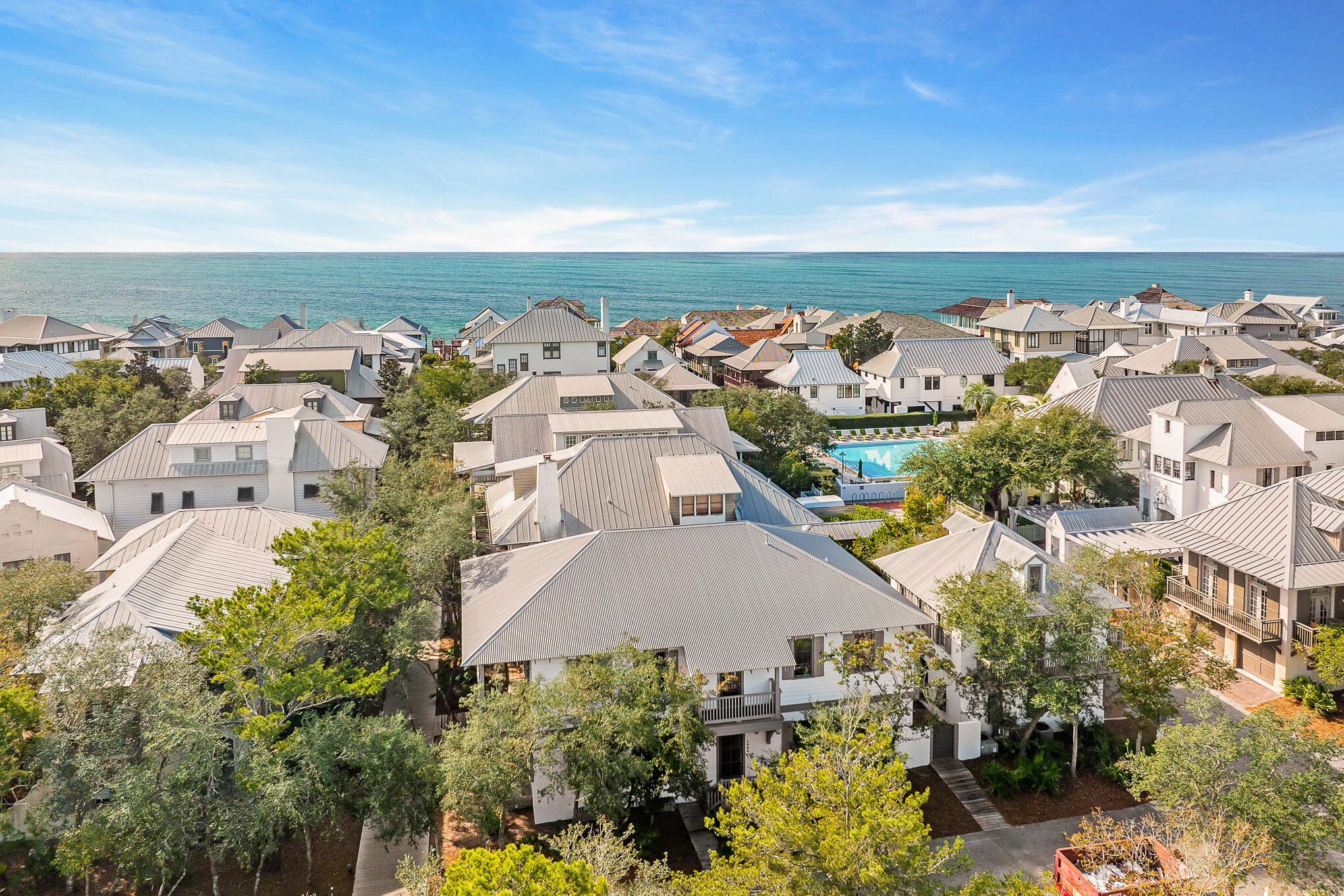 144 Round Rd Inlet Beach Inlet Beach, FL 32461 - Photo 43 of 56 an aerial view of multiple house