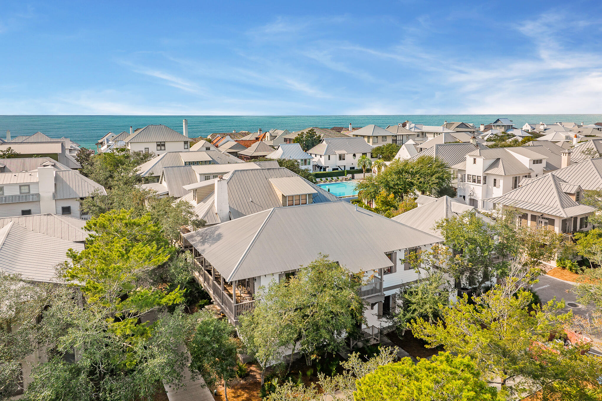 144 Round Rd Inlet Beach Inlet Beach, FL 32461 - Photo 44 of 56 an aerial view of multiple house