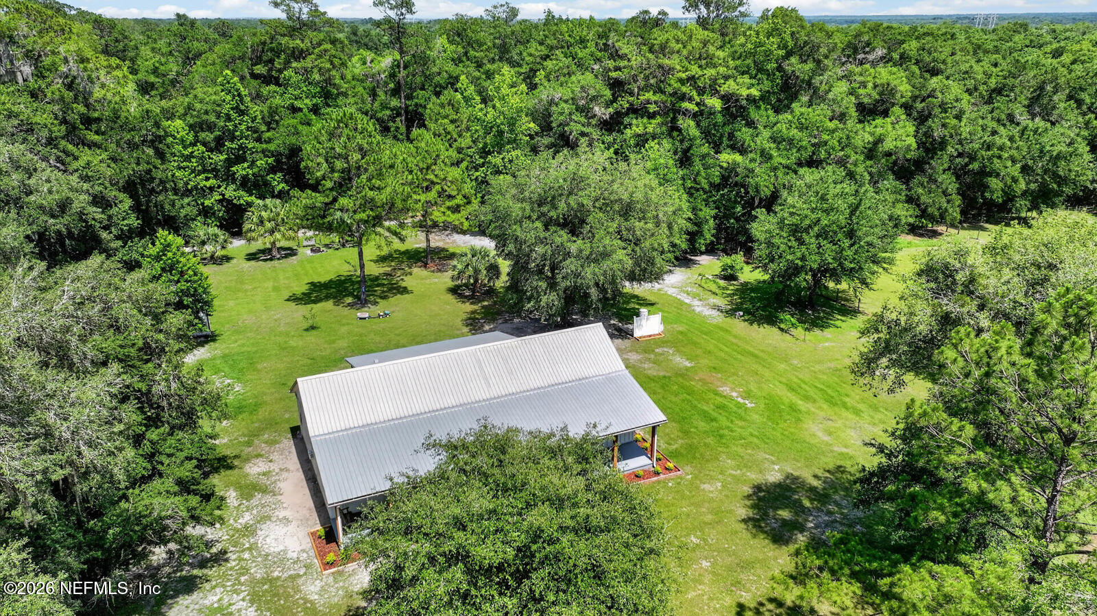 264 Peniel Church Road Palatka, FL 32177 - Photo 47 of 48 an aerial view of a house