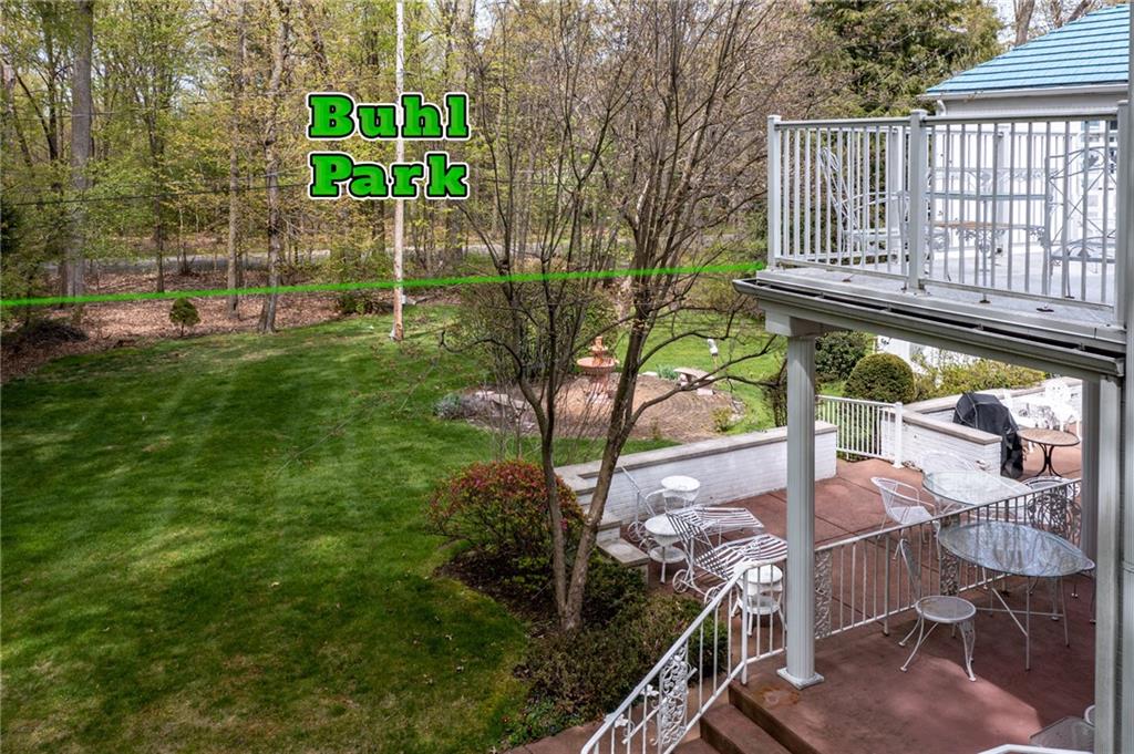 1355 Yahres Road Sharon, PA 16146 - Photo 14 of 33 a view of a chairs and table in the backyard