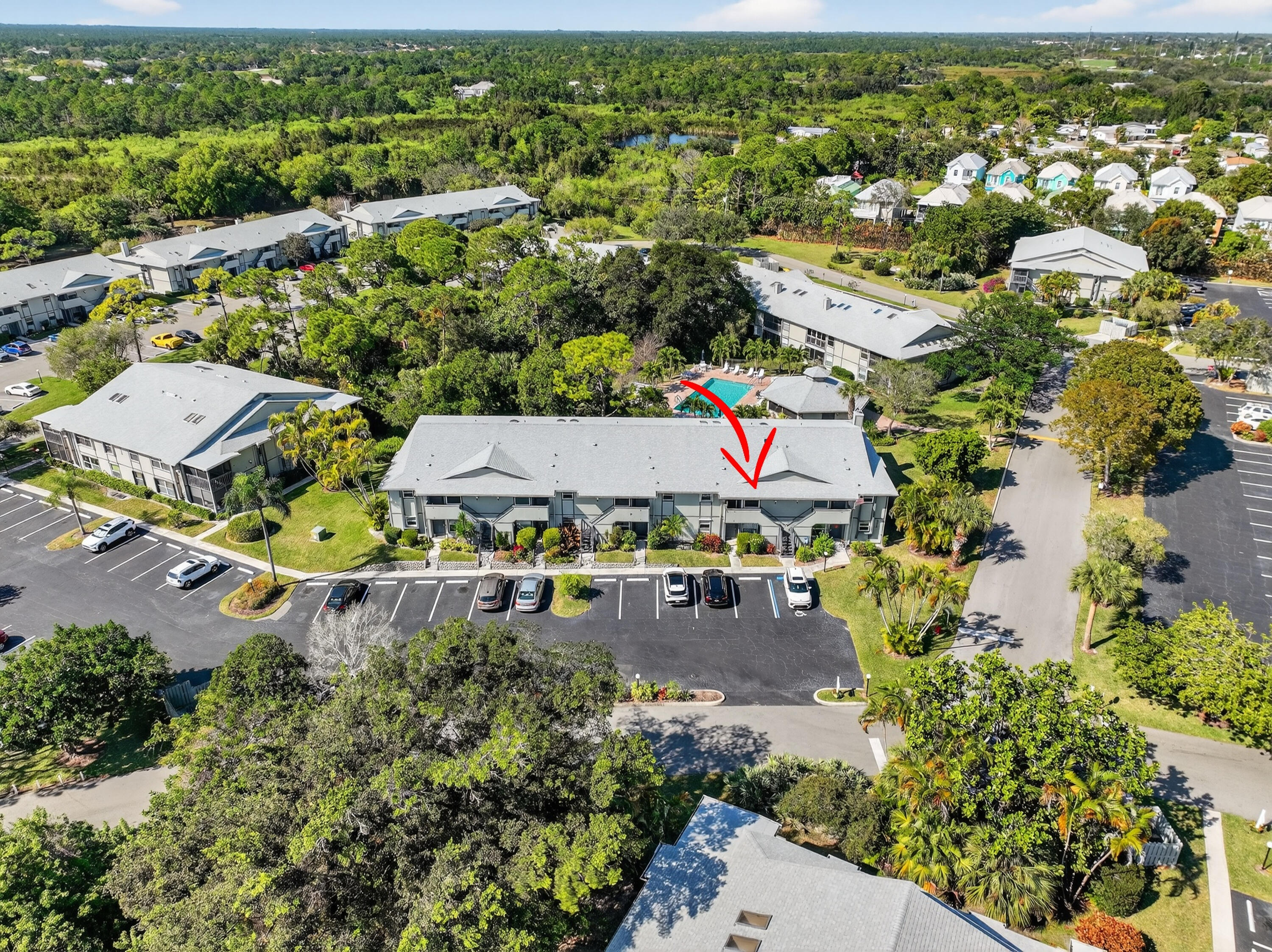 8388 Southeast Croft Circle, Unit P9 Hobe Sound, FL 33455 - Photo 30 of 43 Aerial