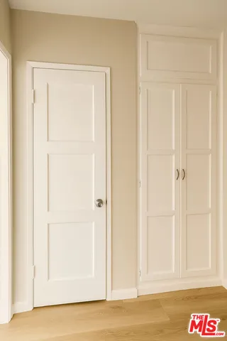 a view of front door