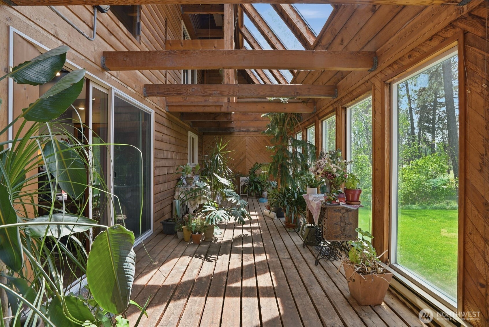 12119 South Spotted Road Cheney, WA 99004 - Photo 26 of 40 a view of balcony with wooden floor