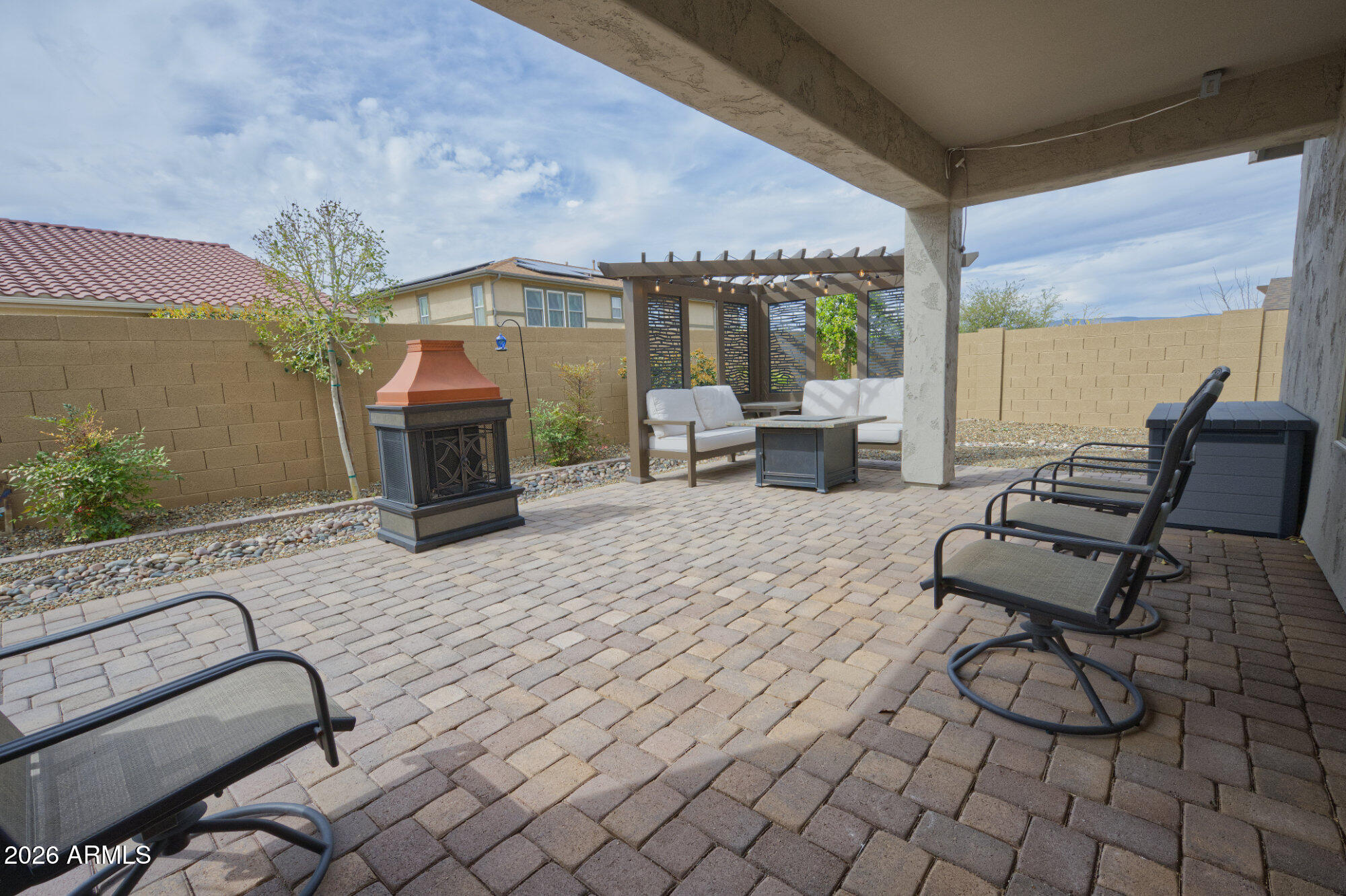 576 Whistle Stop Road Clarkdale, AZ 86324 - Photo 27 of 50 a building outdoor space with patio furniture