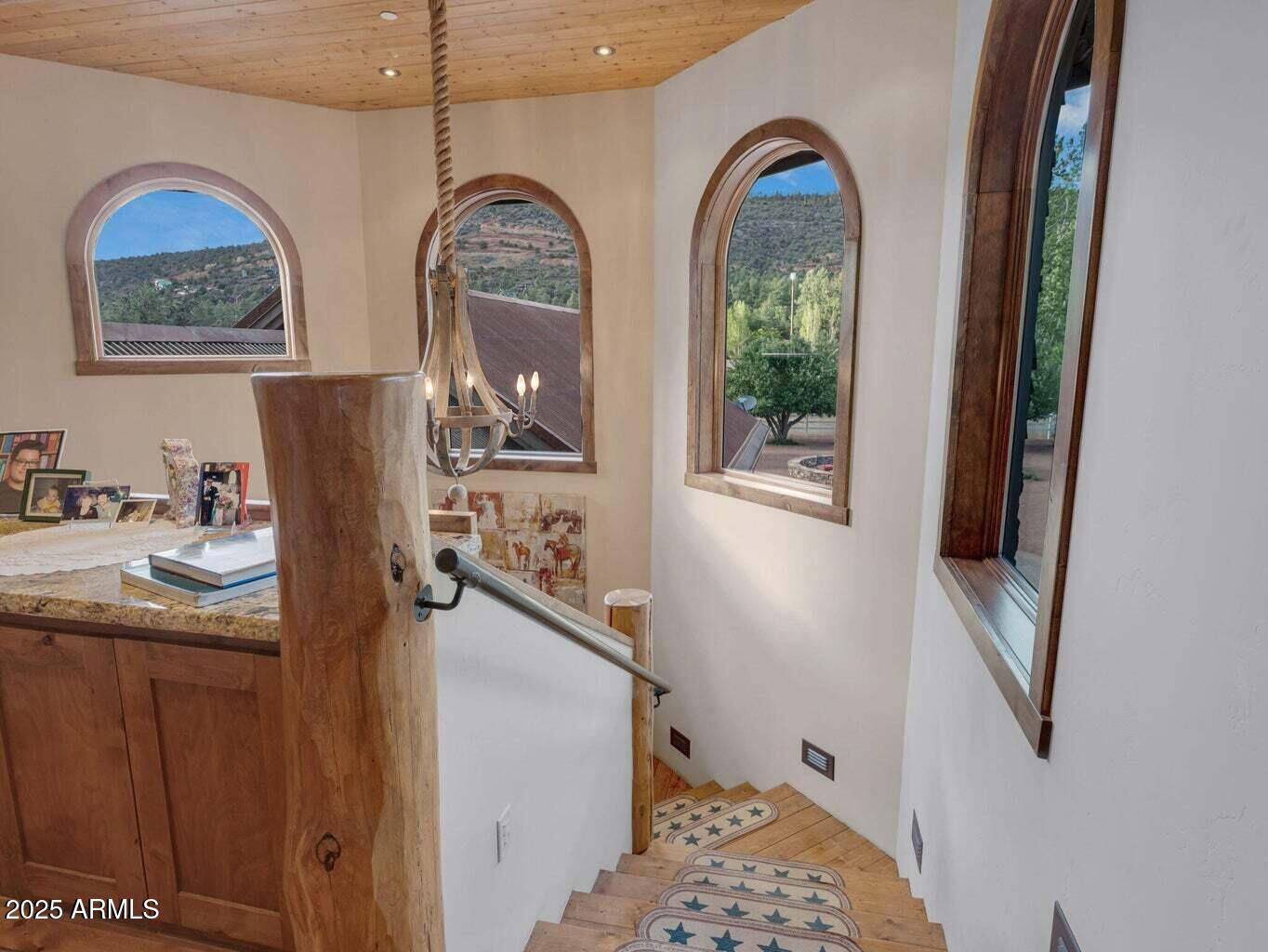 9361 Juniper Road Strawberry, AZ 85544 - Photo 37 of 104 a view of hall way with furniture