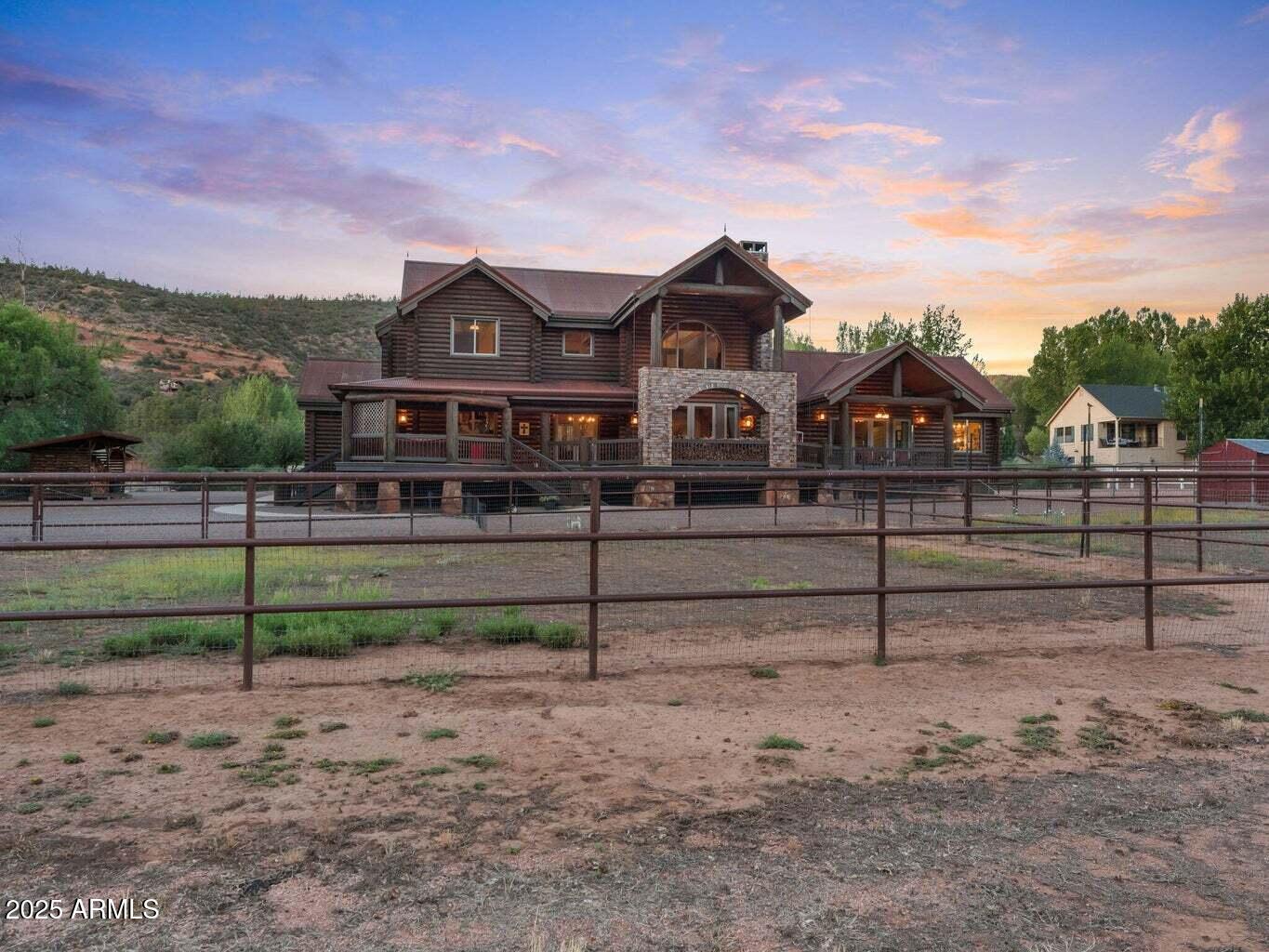 9361 Juniper Road Strawberry, AZ 85544 - Photo 9 of 104 a view of a house with a yard
