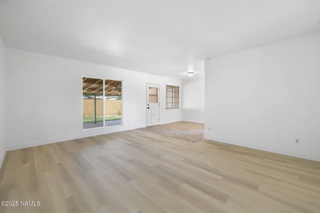 wooden floor in an empty room