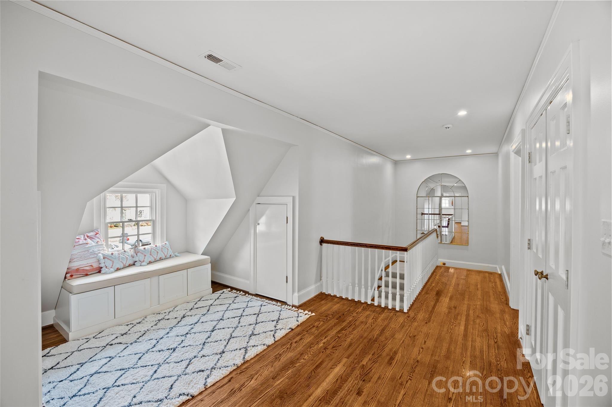 1950 Sterling Road Charlotte, NC 28209 - Photo 29 of 48 a bedroom with a bed and a window