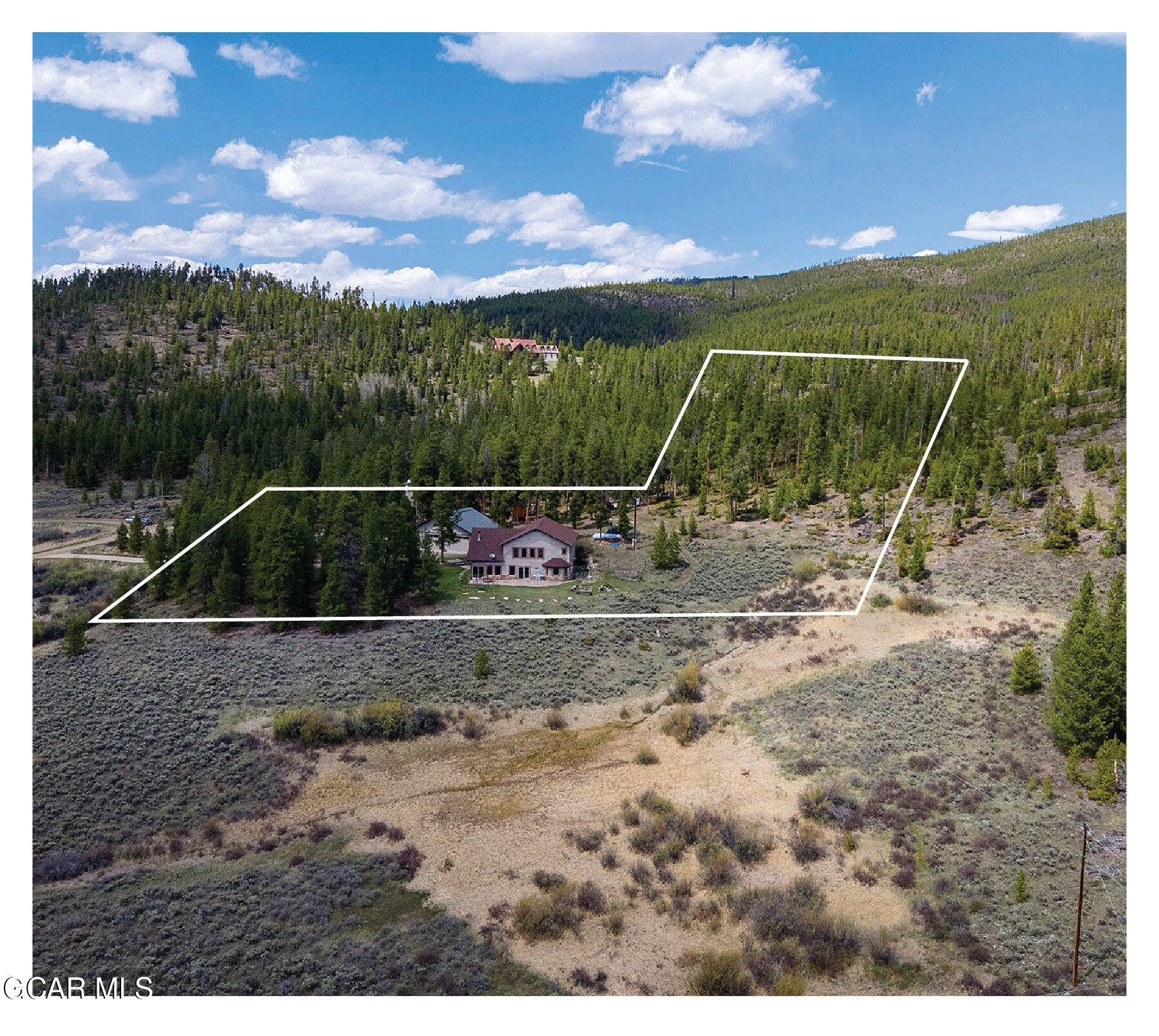 732 Gcr 8311/ Clayton Ranch Road Tabernash, CO 80478 - Photo 2 of 65 Lots 23 & 24 approximate outline