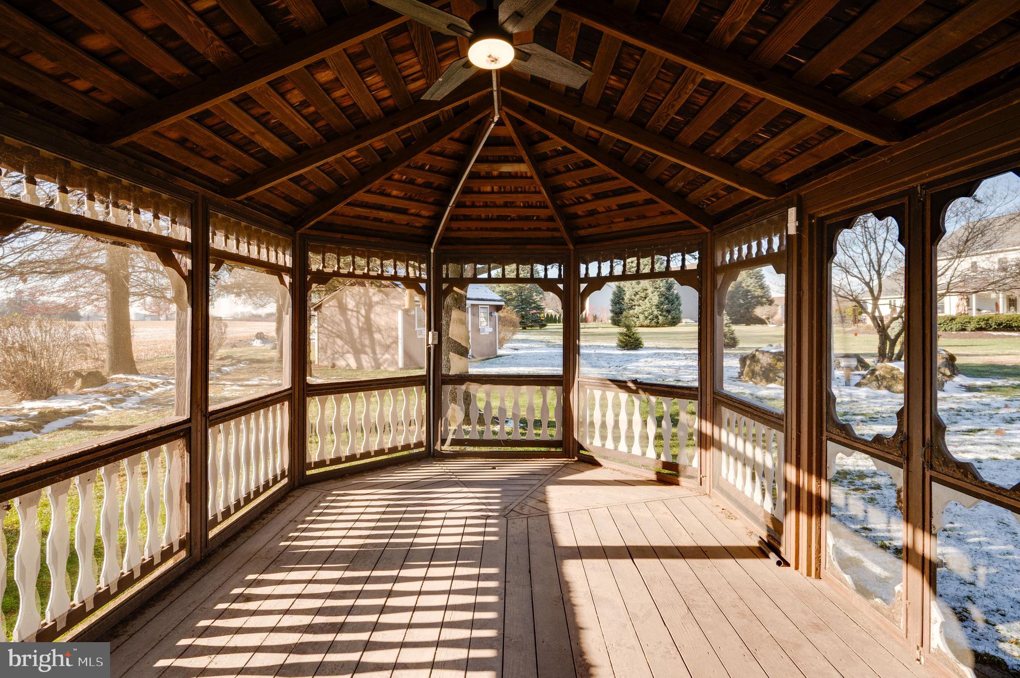 109 Bewley Lane Reading, PA 19605 - Photo 22 of 87 a view of porch with wooden floor