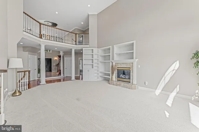 a bathroom with a shower curtain