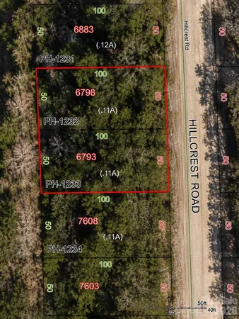 $40,000 | 0 Hillcrest Road, Unit 1232 & 1233, New London, NC 28127