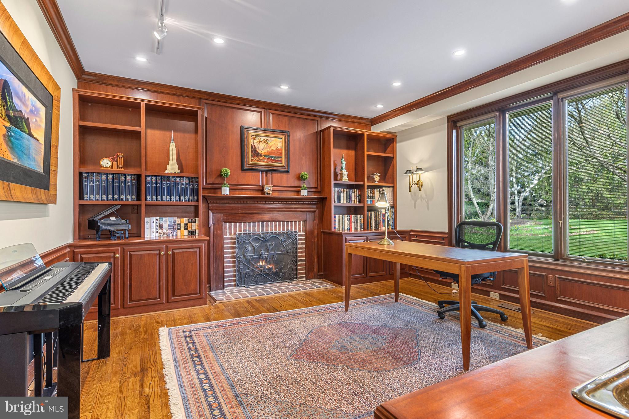 70 Barr Road Malvern, PA 19355 - Photo 13 of 59 Office/den, fireplace