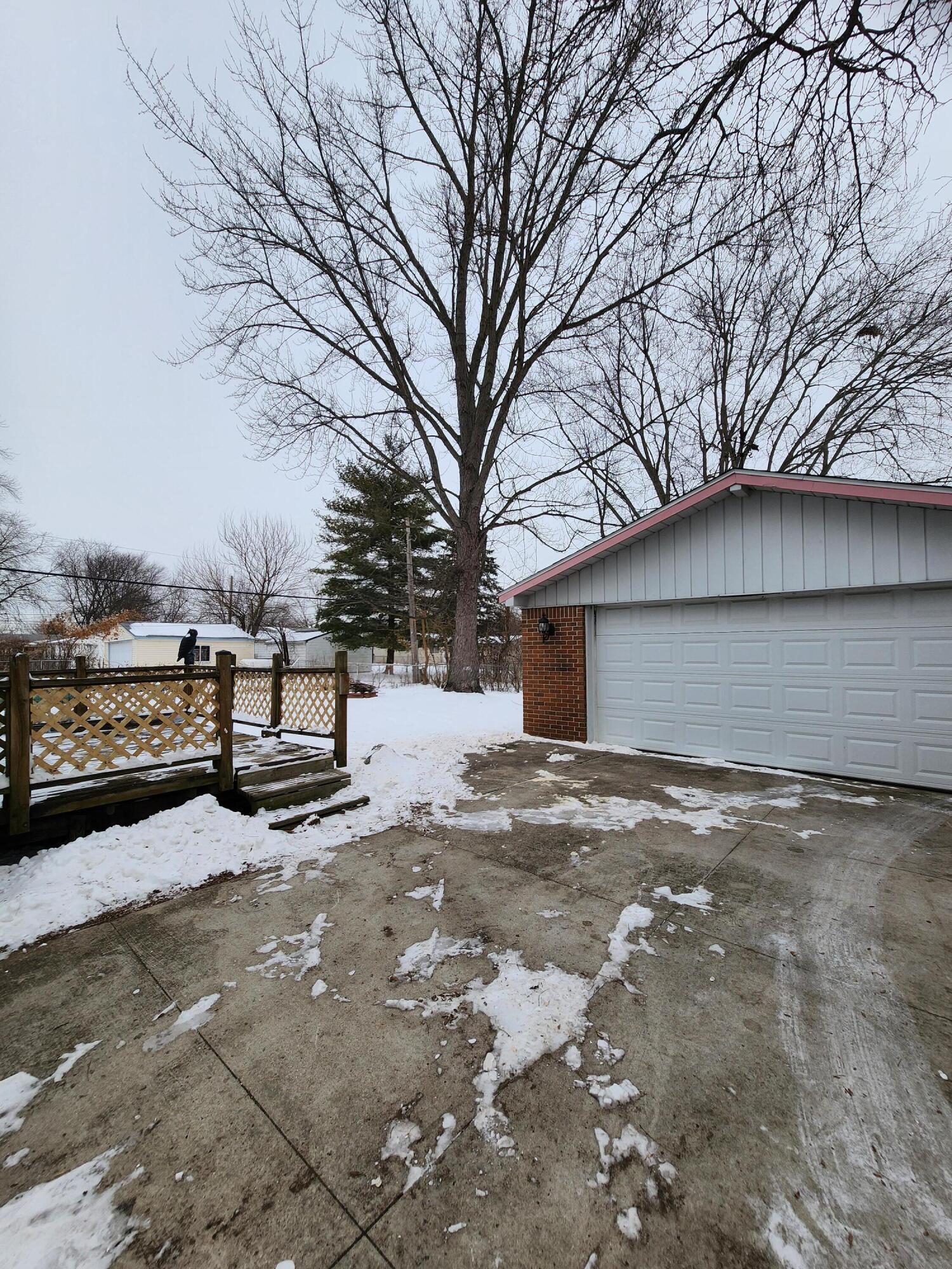 Undisclosed Address Romulus, MI 48174 - Photo 35 of 36 backyard garage