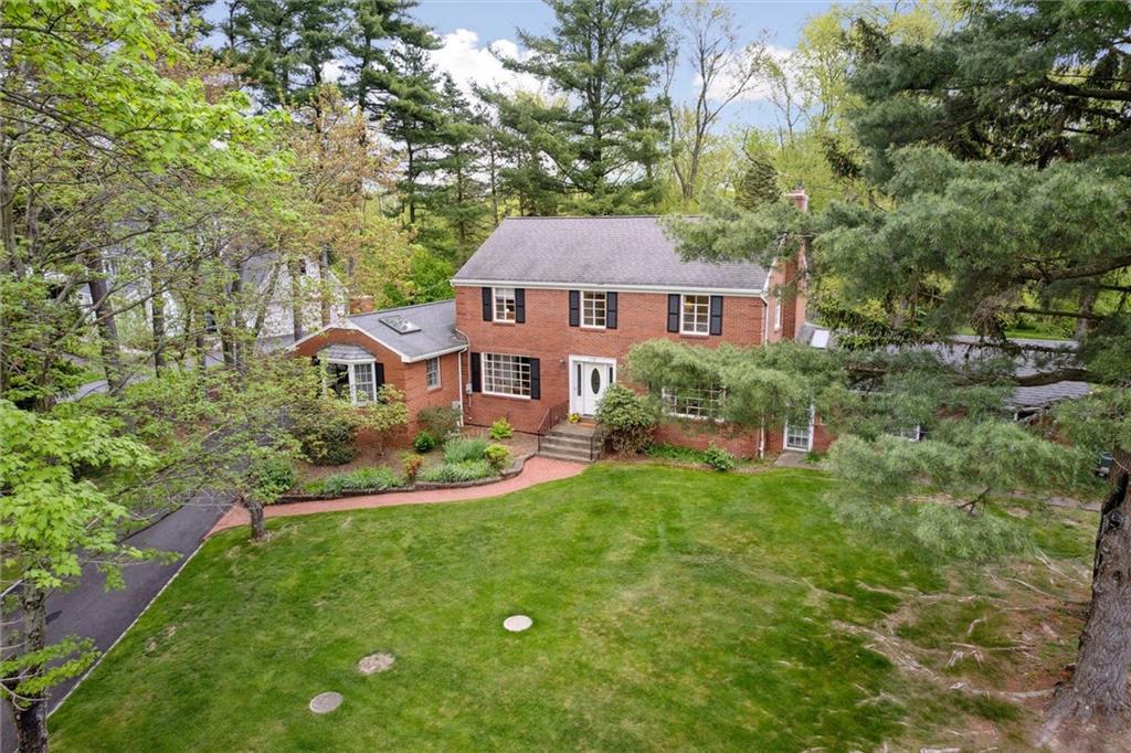 900 Field Club Road Pittsburgh, PA 15238 - Photo 41 of 44 Aerial side view from Field Club to front yard