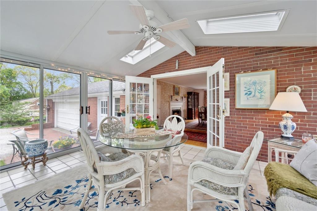 900 Field Club Road Pittsburgh, PA 15238 - Photo 9 of 44 Sunroom view into dining room