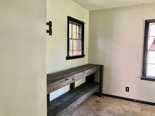 a room with a window
