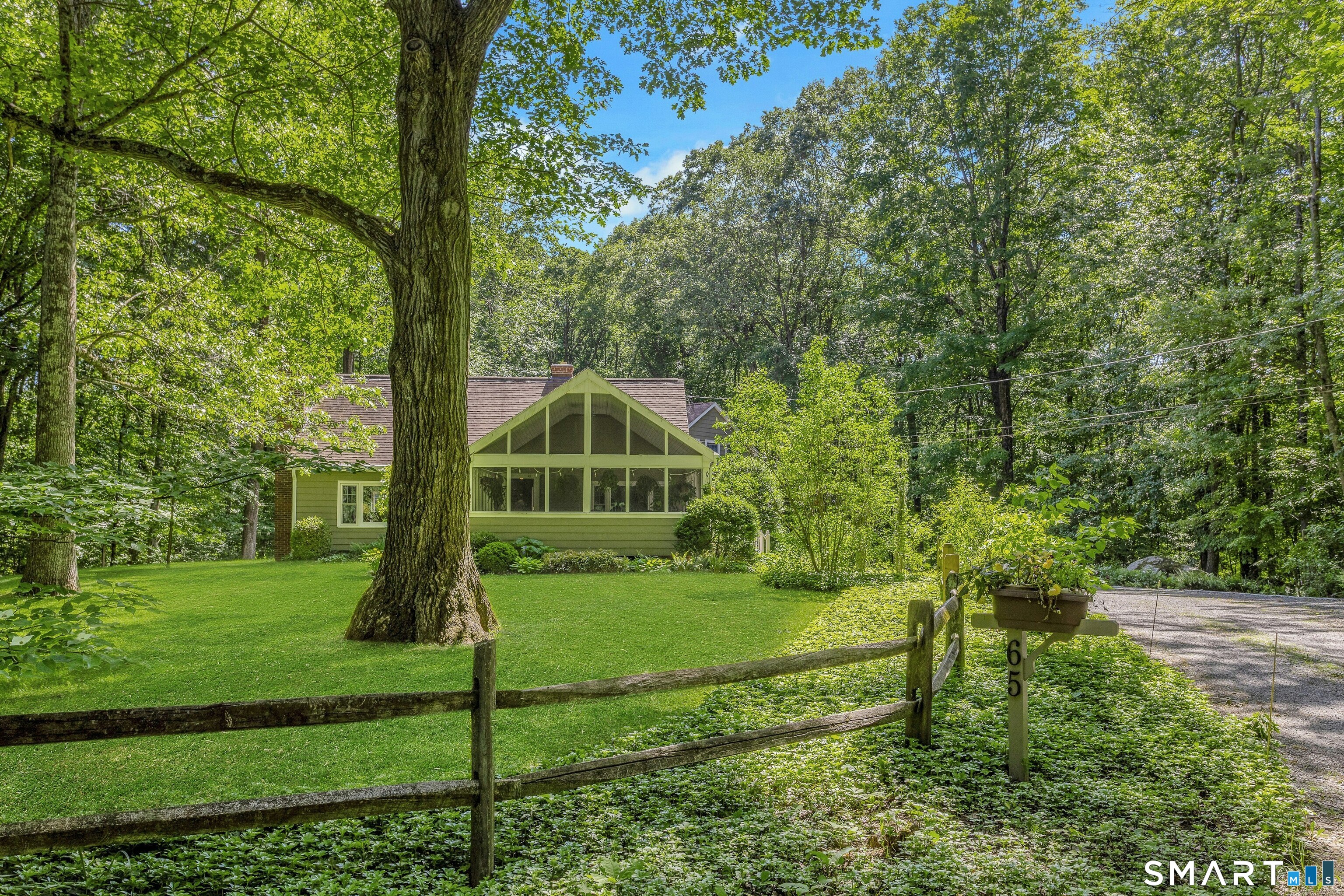 65 Barrows Road Easton, CT 06612 - Photo 2 of 38 Front Yard