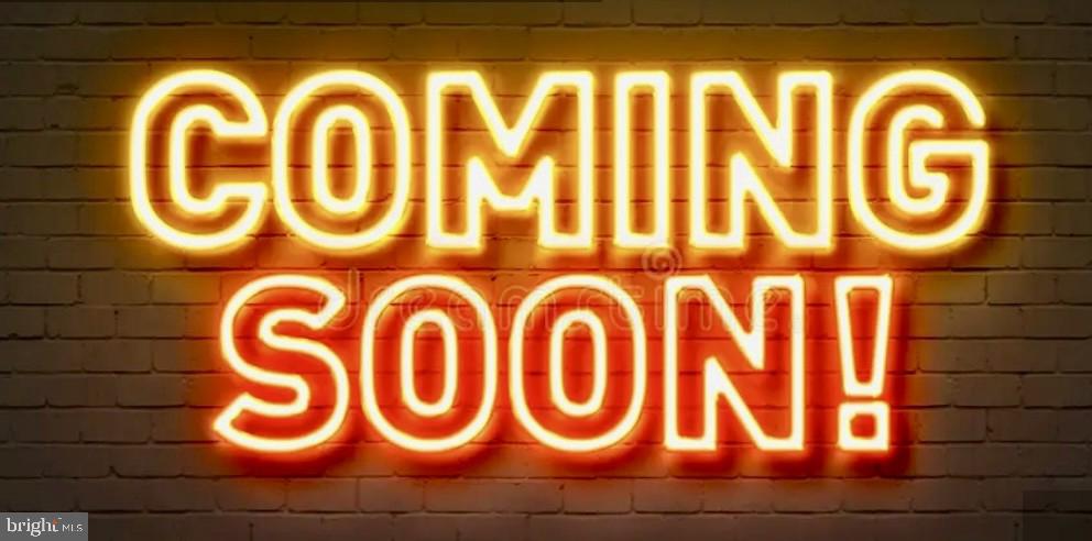 a view of a door with a signage