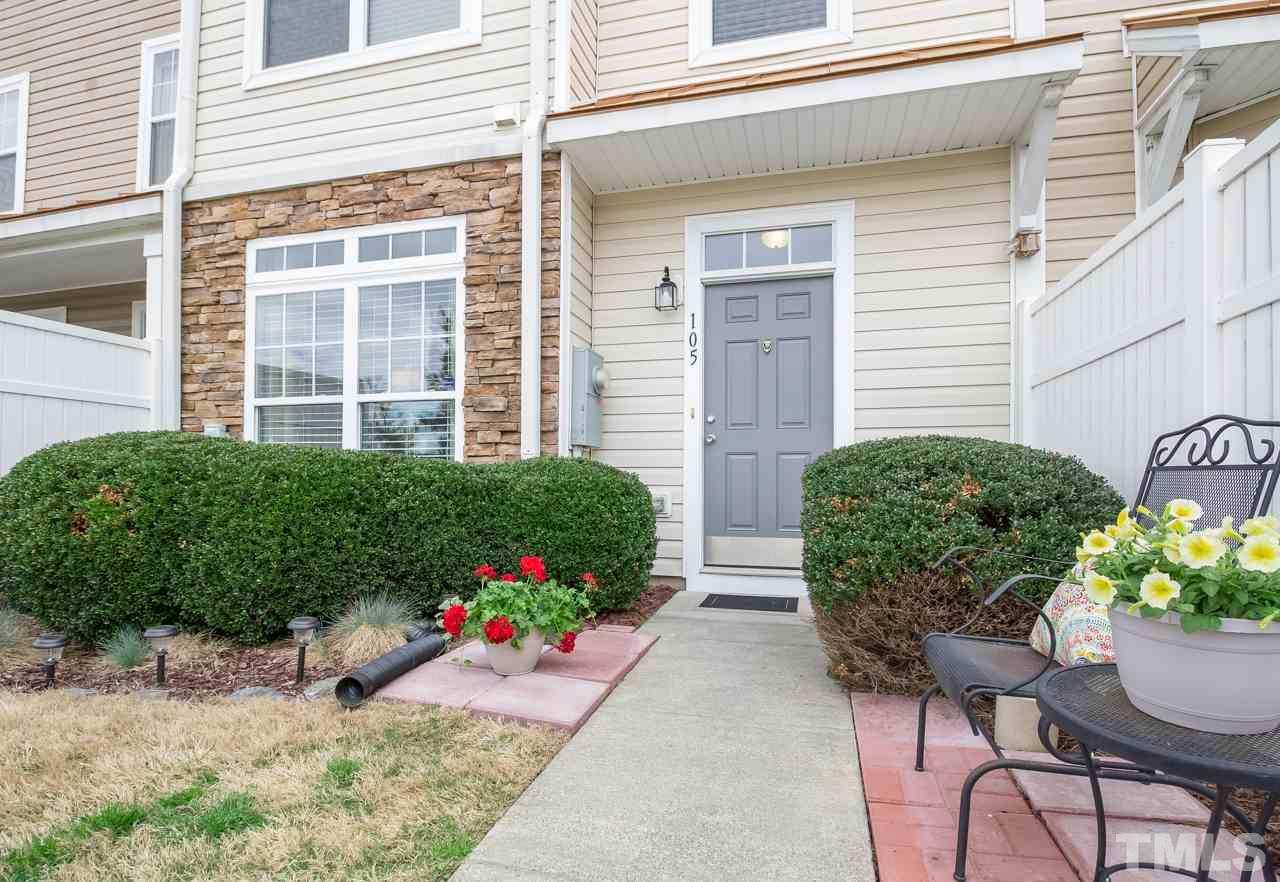 11701 Coppergate Drive, Unit 105 Raleigh, NC 27614 - Photo 3 of 25 A freshly painted front door invites you in.