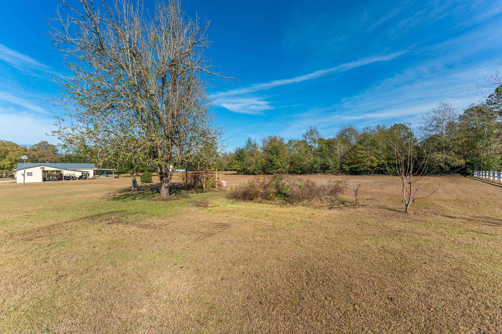 5811 Dairy Road Baker, FL 32531 - Photo 31 of 36 a view of dirt field with trees in the background