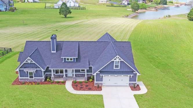 317 Bell Creek Cove Road Hiawassee, GA 30546 - Photo 71 of 74 an aerial view of a house