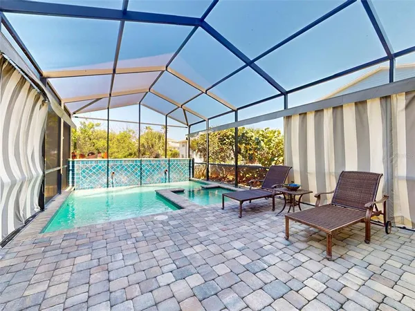 a view of an outdoor space and a lake view