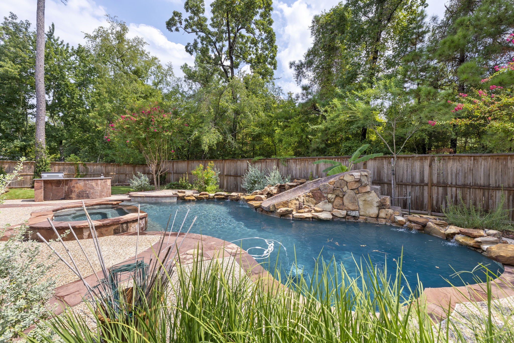 6 Skipwith Place Spring, TX 77382 - Photo 41 of 44 a view of swimming pool with a patio