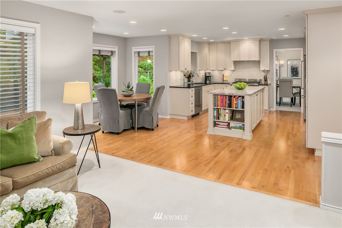 14633 Southeast 82nd Court Newcastle, WA 98059 - Photo 15 of 34 a living room with furniture and a table