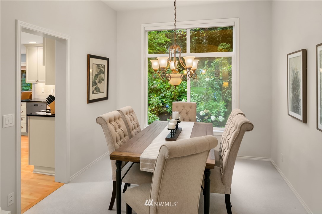 14633 Southeast 82nd Court Newcastle, WA 98059 - Photo 7 of 34 a view of a dining room with furniture window and outside view