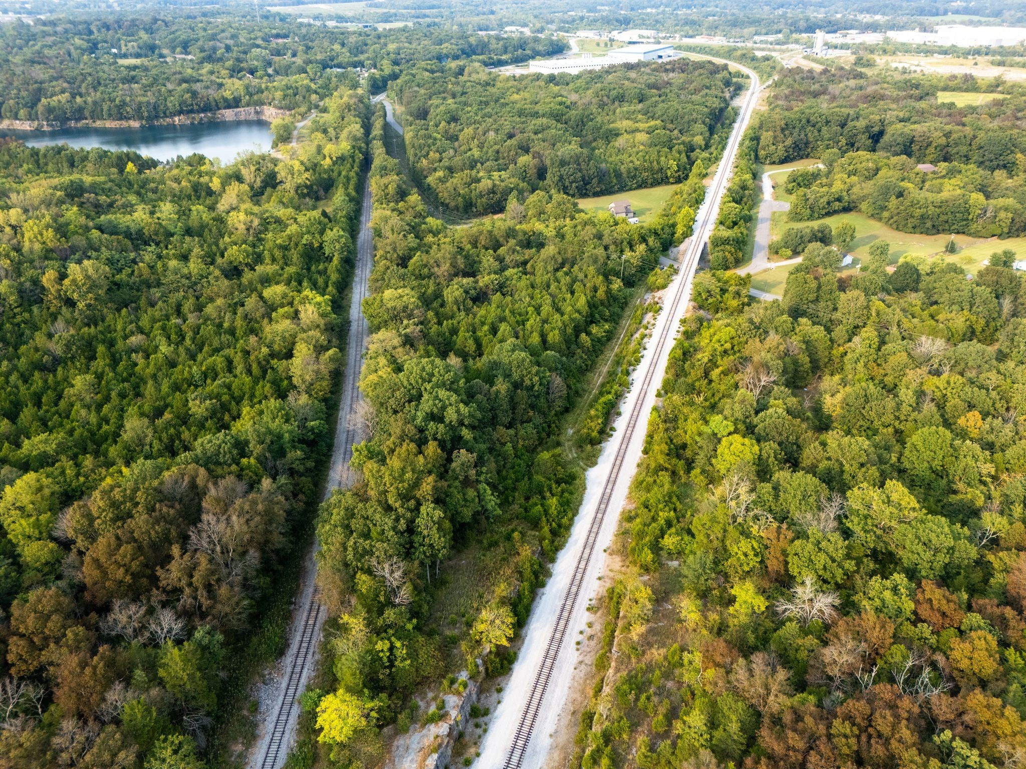 1054 Quarry Road Mount Juliet, TN 37122 - Photo 7 of 20 a view of a yard from a balcony