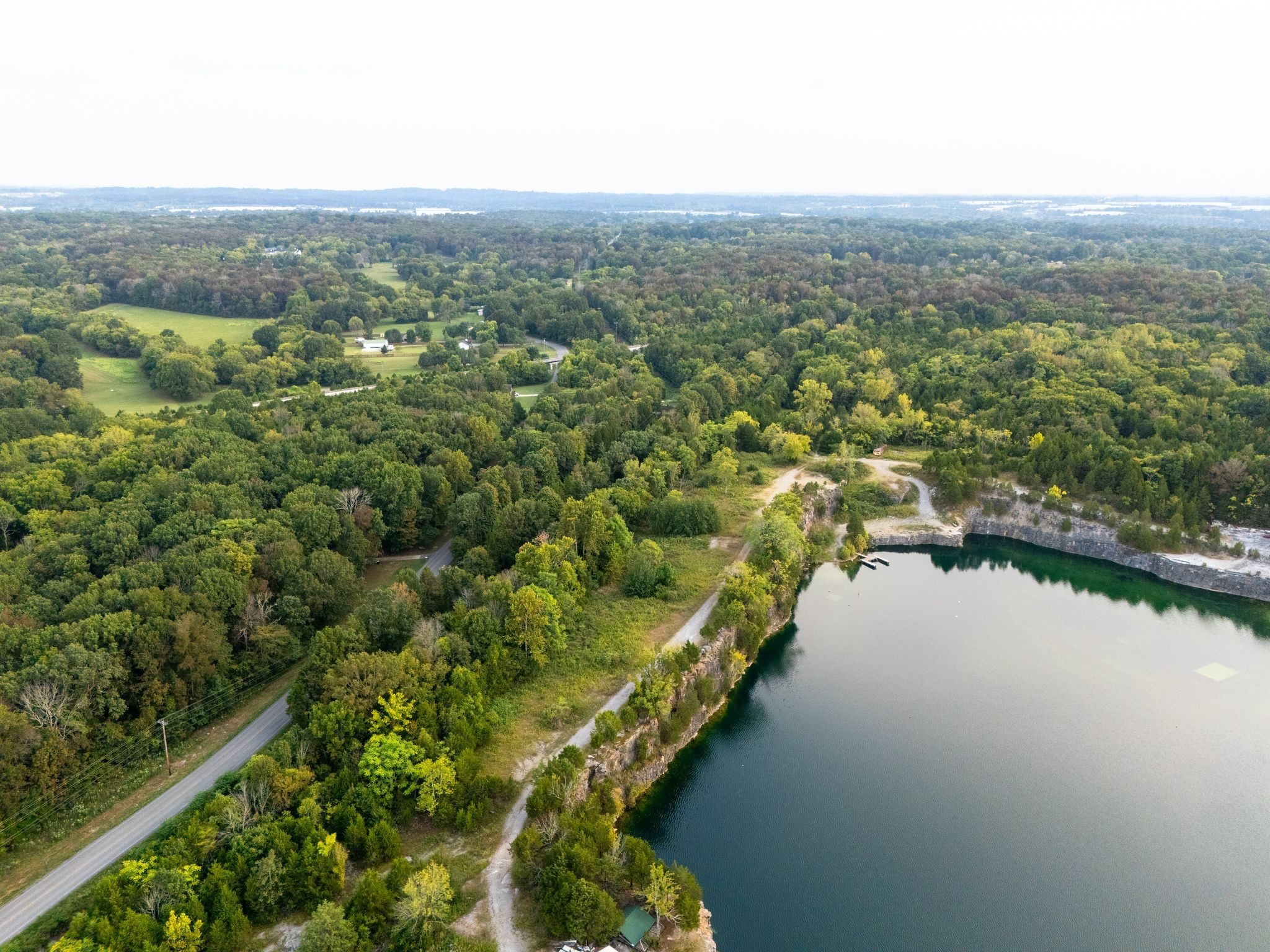 1054 Quarry Road Mount Juliet, TN 37122 - Photo 10 of 20 a view of a lake with mountains in the background