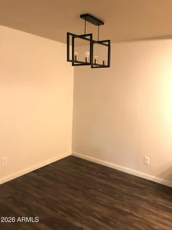 a view of a small space