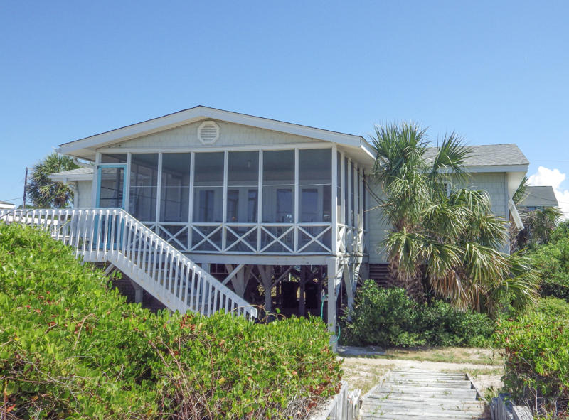 3103 Point Street Edisto Island, SC 29438 - Photo 26 of 41 view of home from beach
