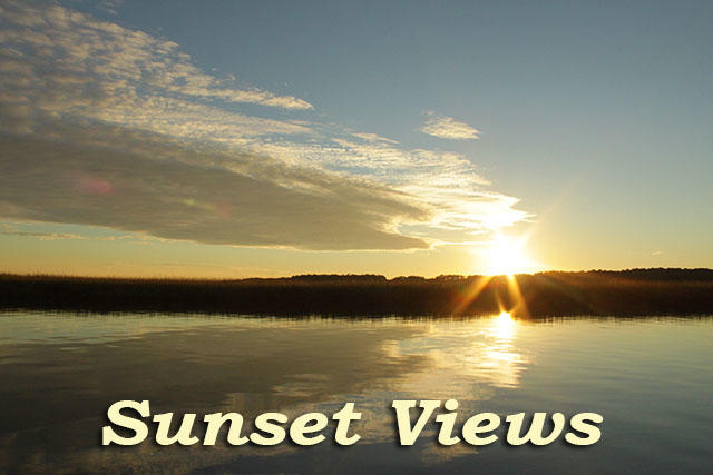 3103 Point Street Edisto Island, SC 29438 - Photo 38 of 41 sunset views